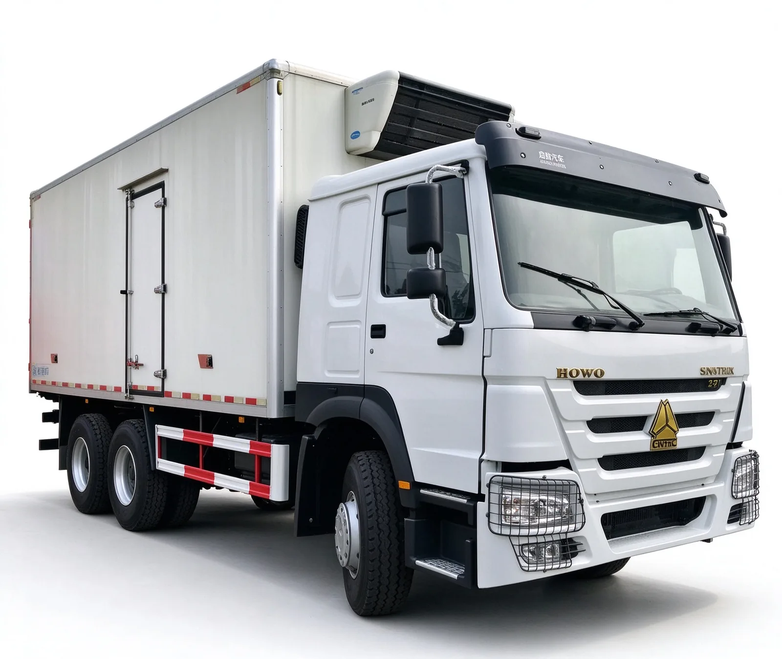 豪沃 6x4 冷藏车