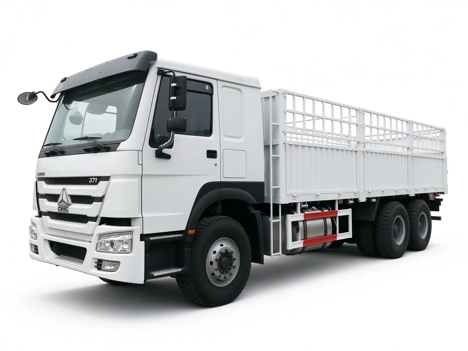 豪沃 6x4 仓栅载货车
