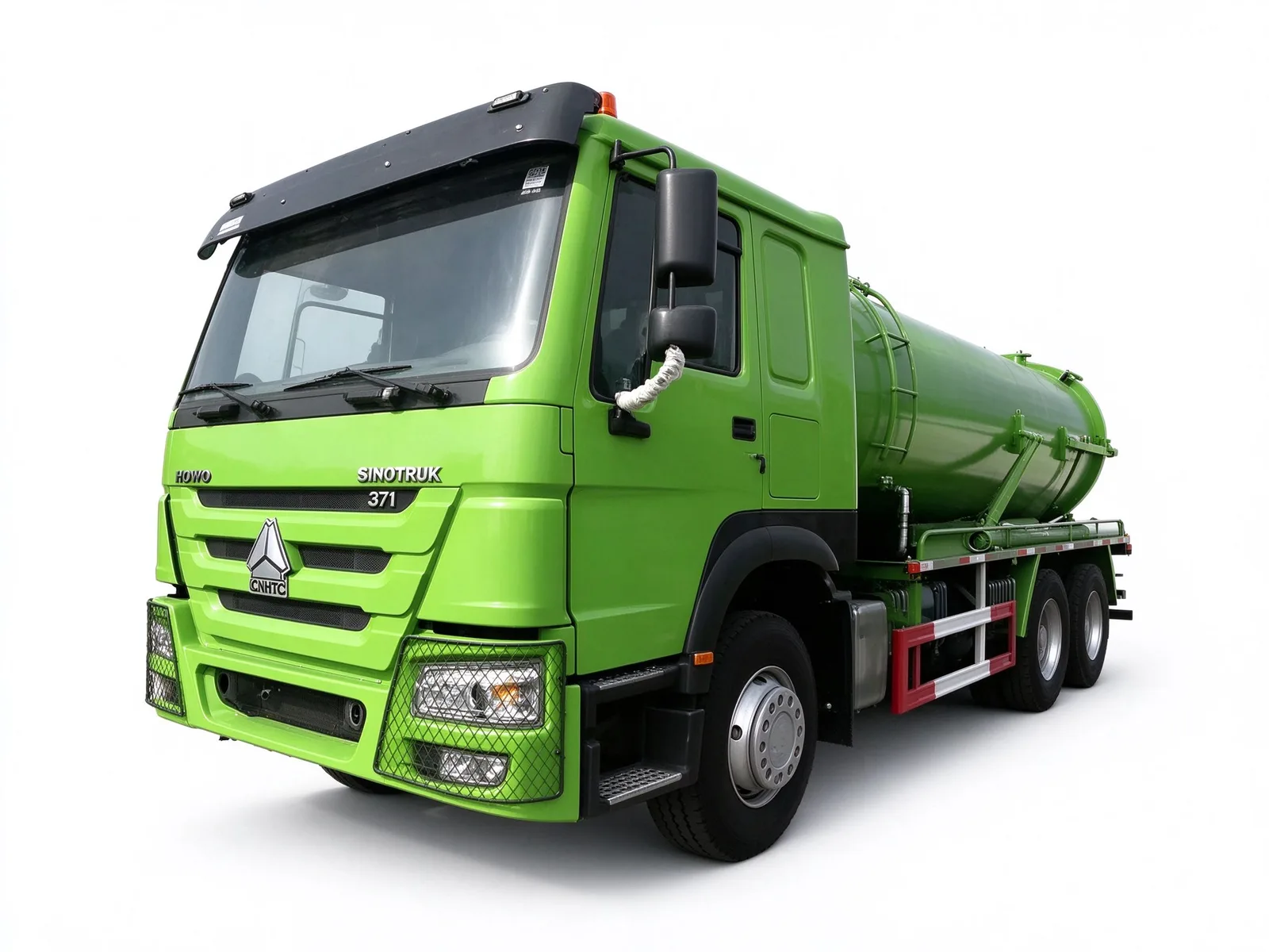 豪沃 6x4 真空吸污车