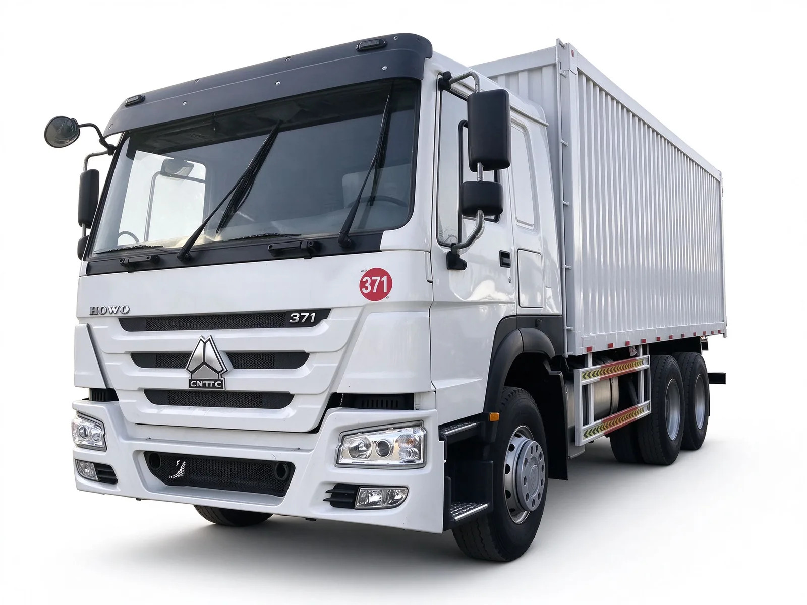 豪沃 6x4 厢式载货车