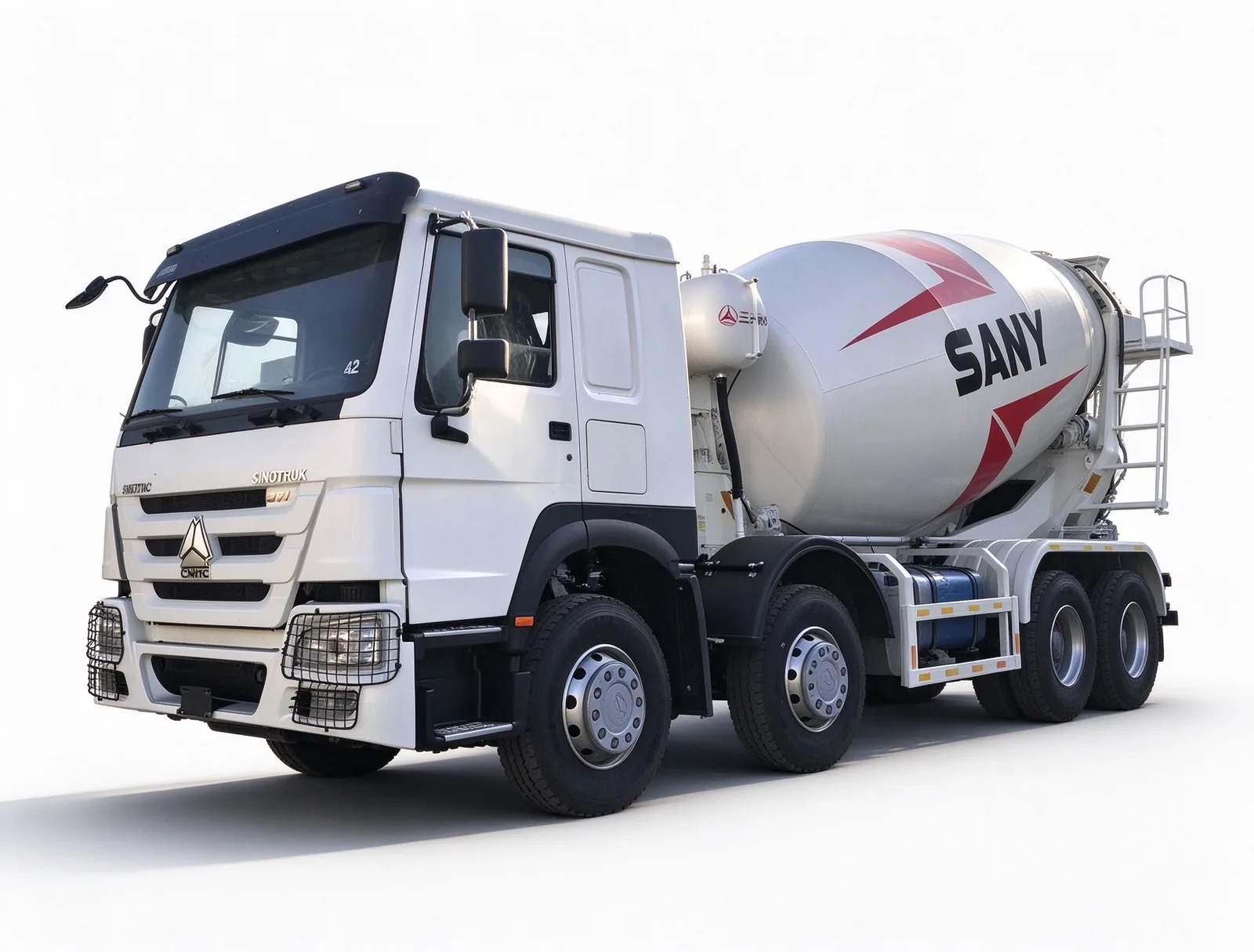 豪沃 8x4 搅拌车