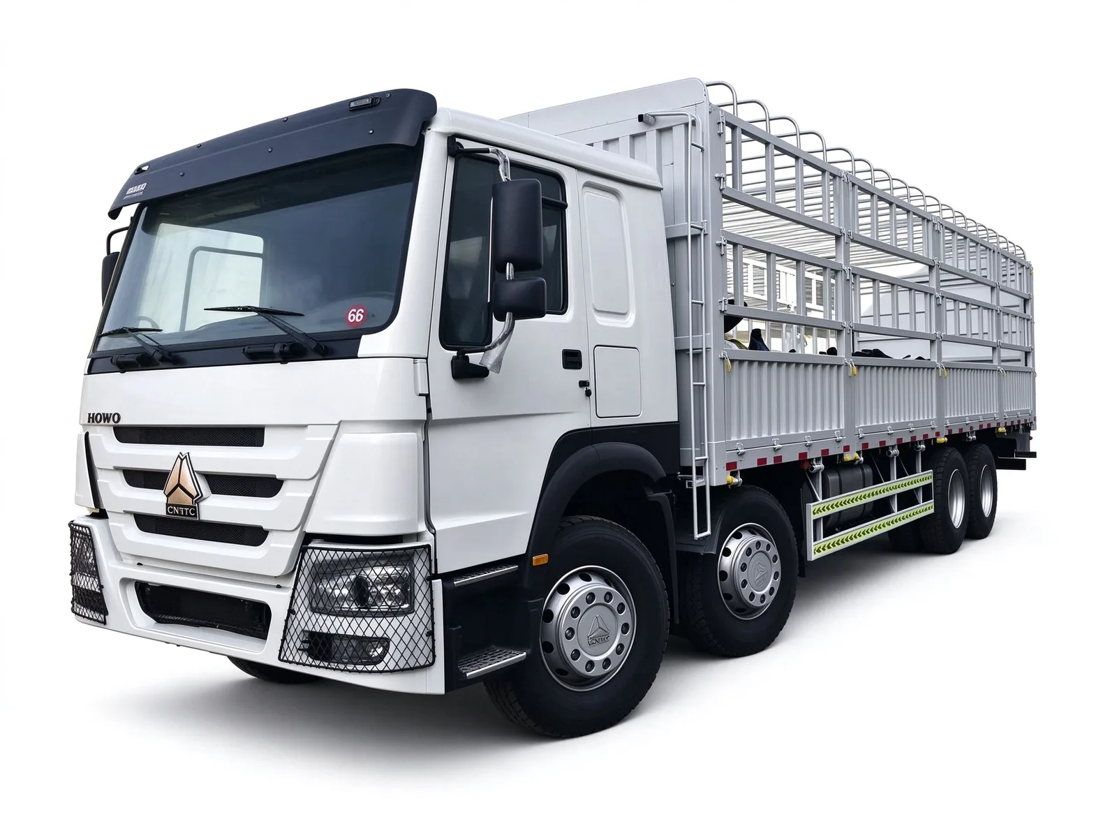 豪沃 8x4 仓栅载货车