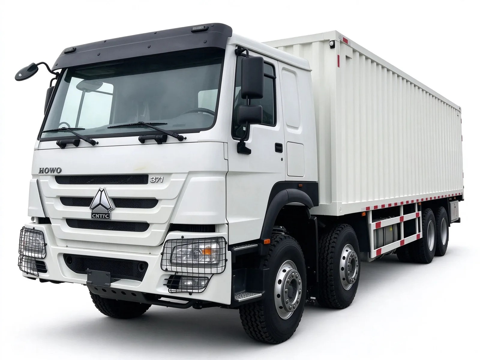 豪沃 8x4 厢式货车