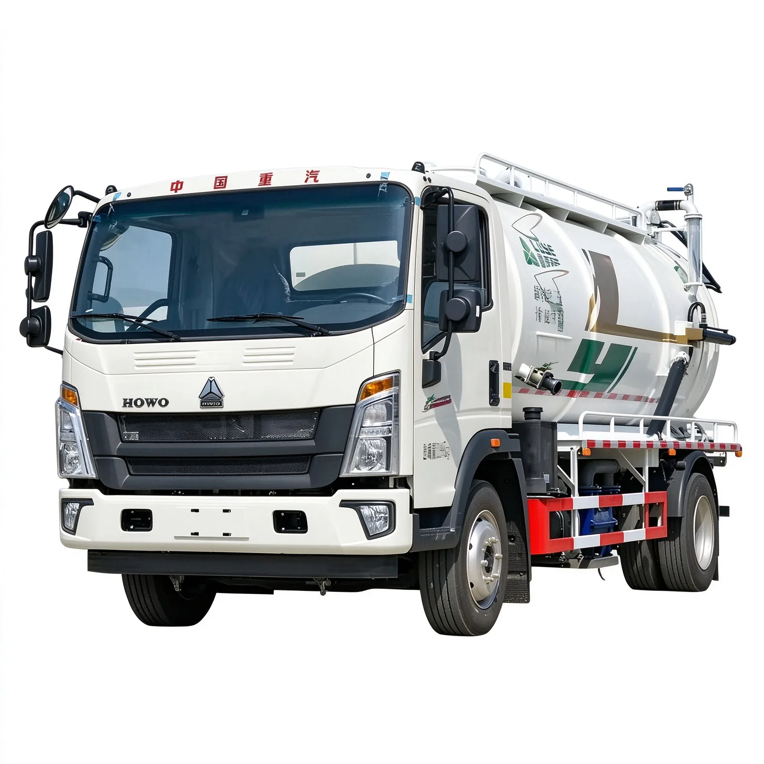 豪沃 悍将 4x2 吸污车