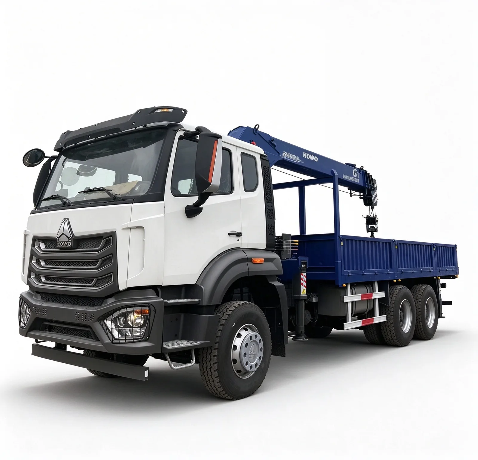 豪沃 NX 6x4 随车吊