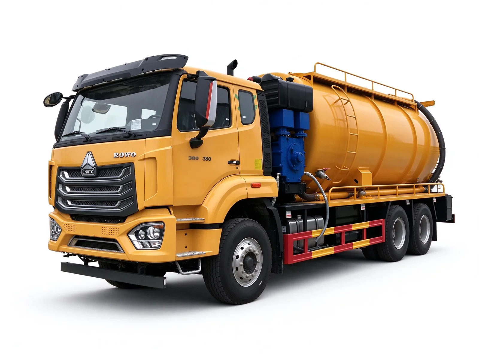 豪沃 NX 6x4 吸污车