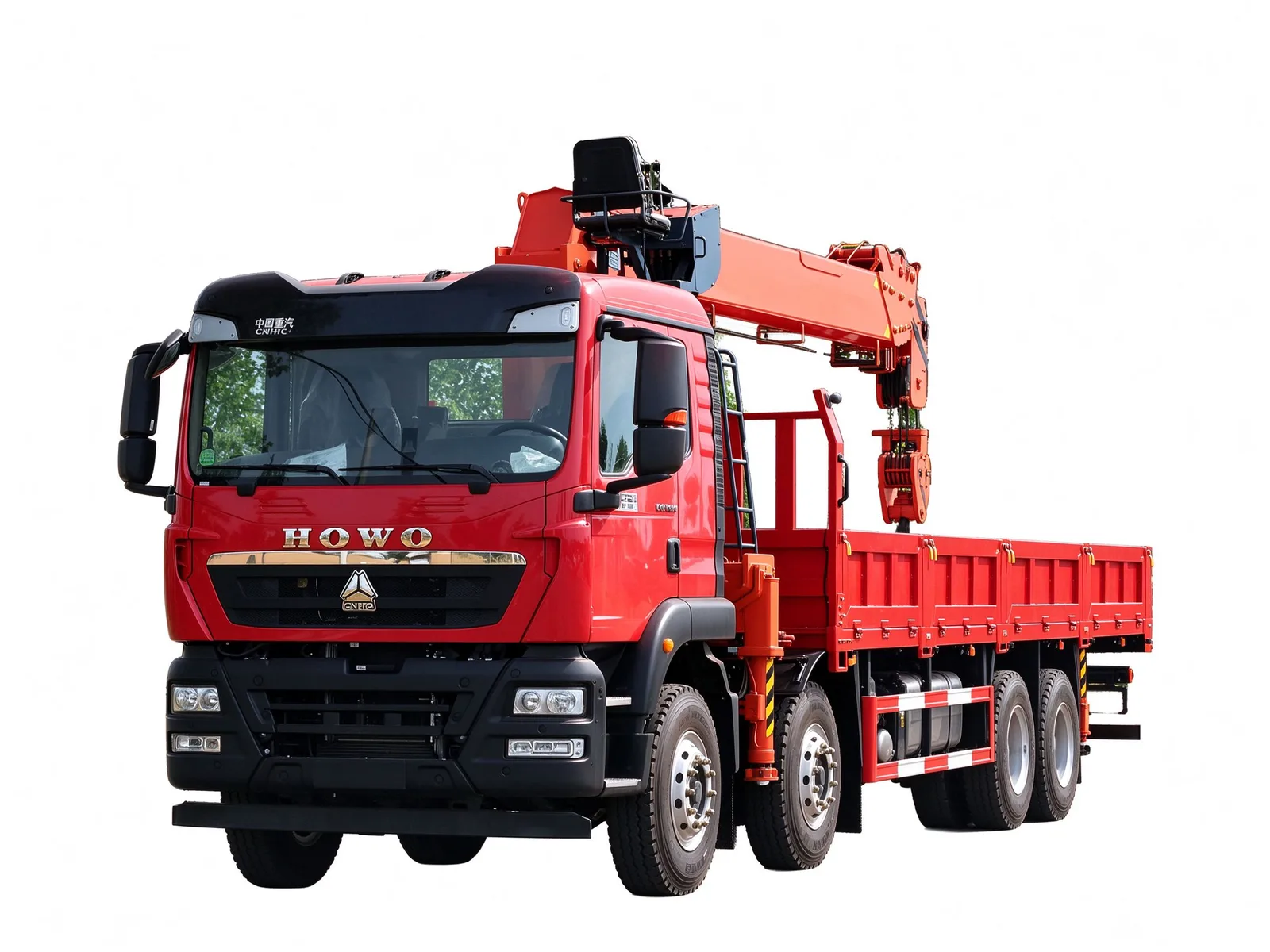 豪沃 TX 8x4 随车吊