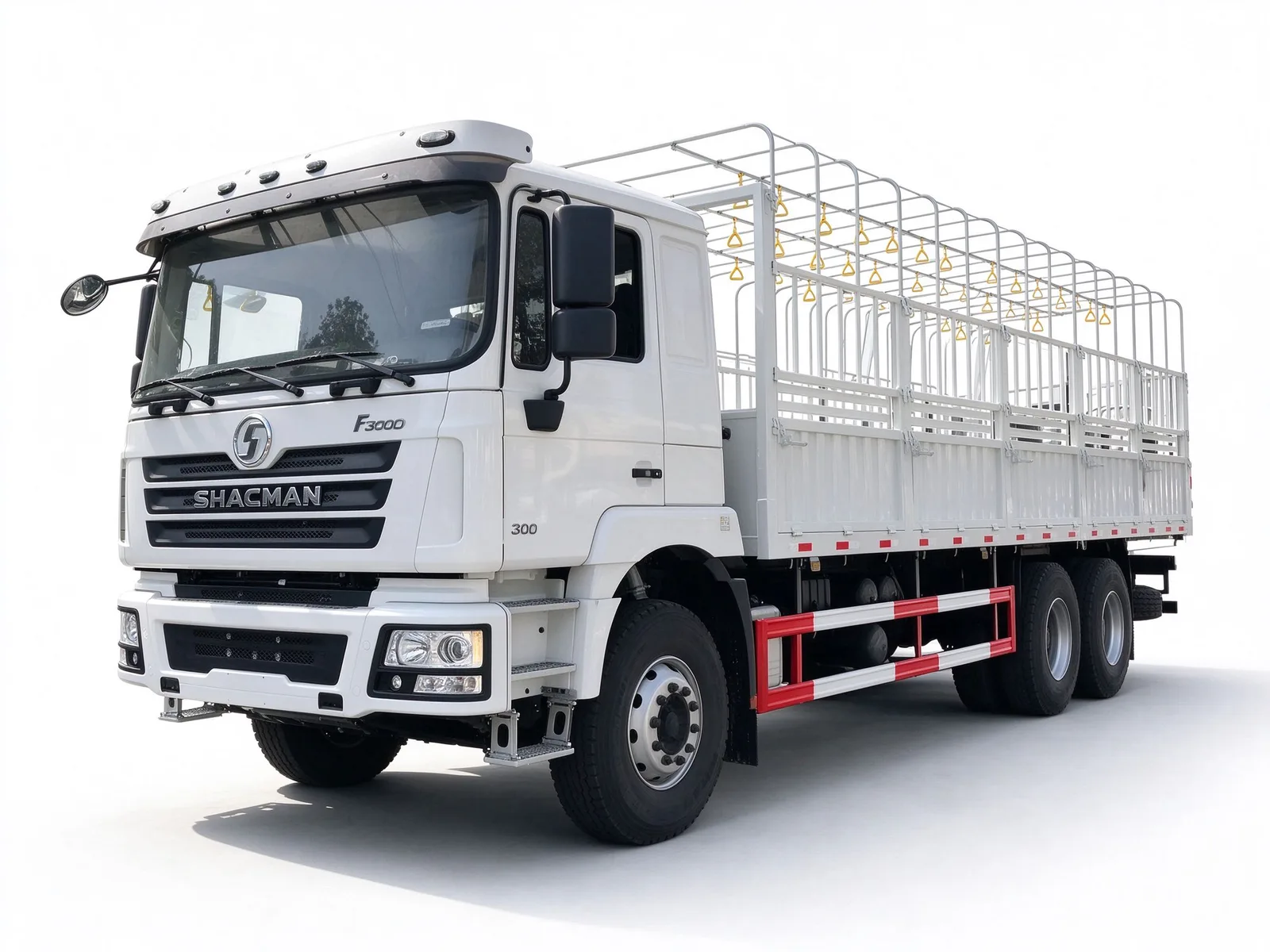 陕汽 F3000 8x4 仓栅载货车