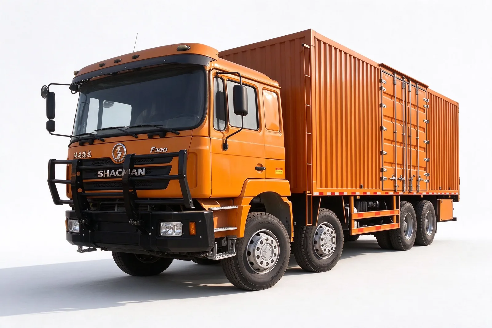陕汽 F3000 8x4 厢式货车