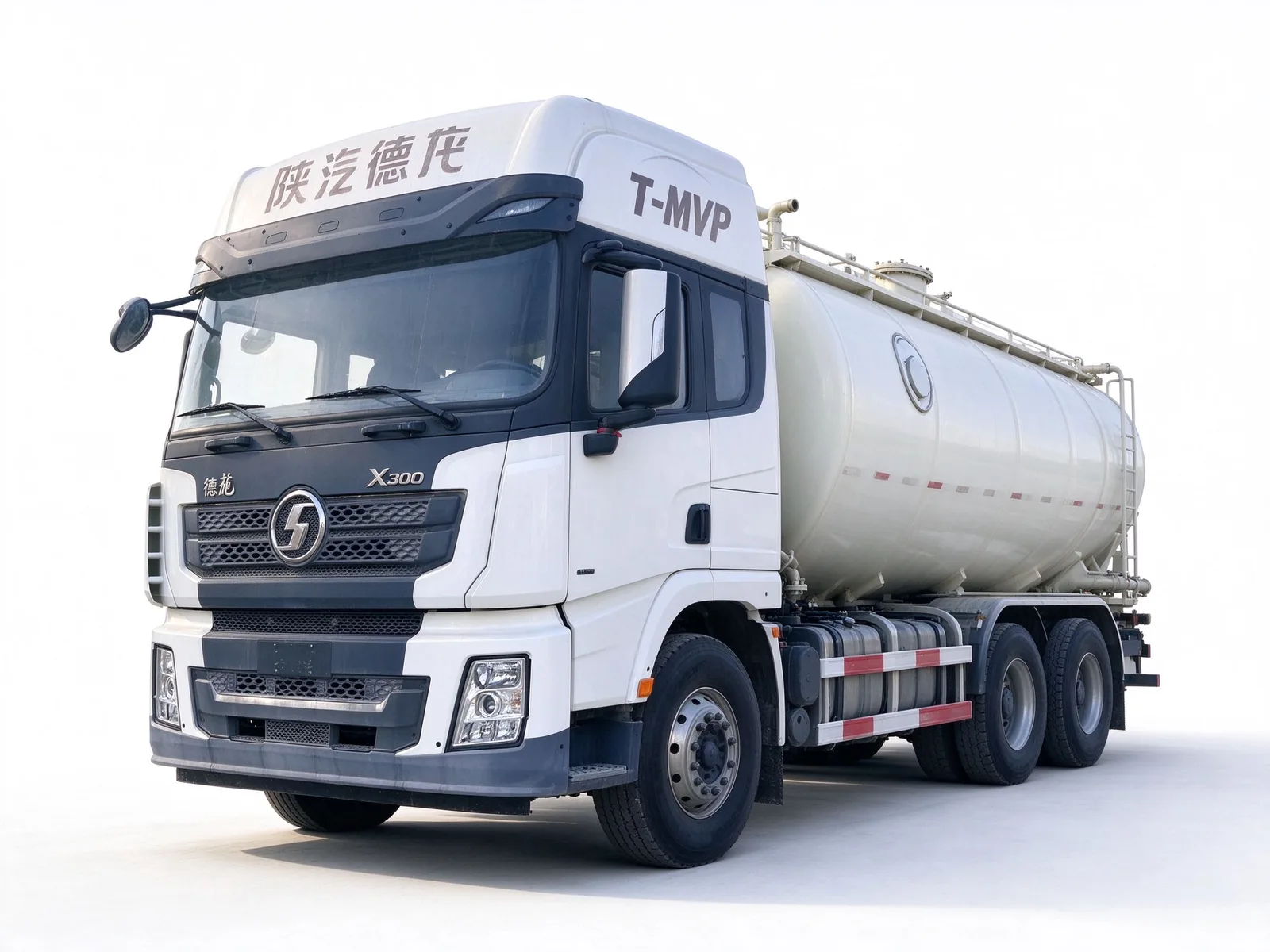 陕汽 X3000 6x4 吸污车