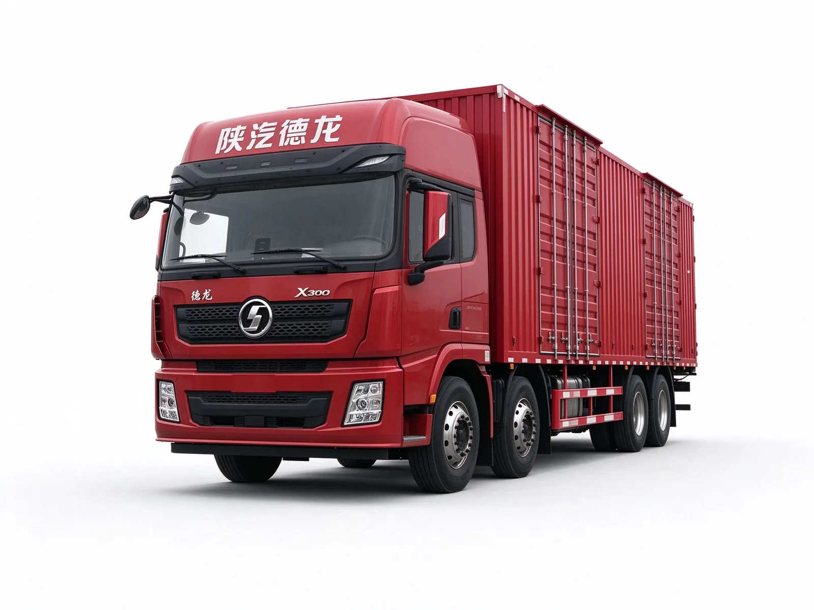 陕汽 X3000 8x4 厢式货车