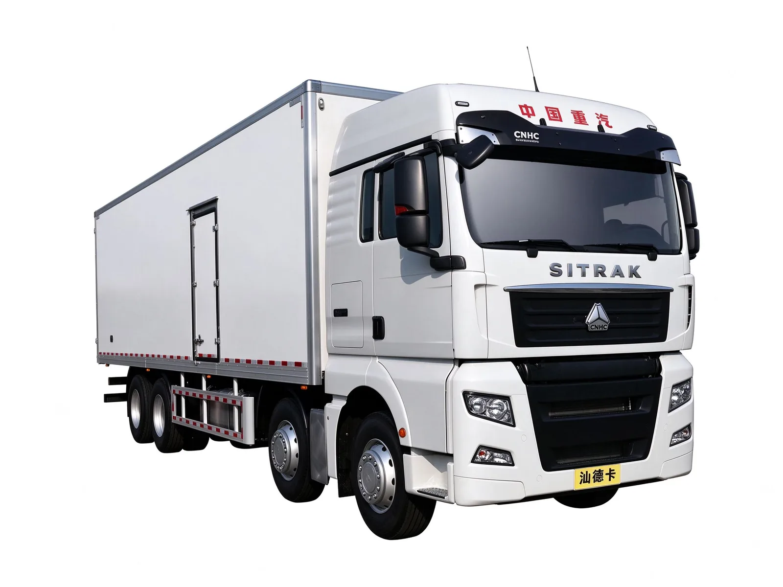 汕德卡 G7S 8x4 厢式货车